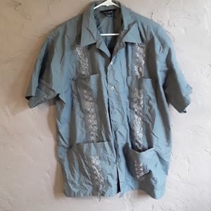 Pre Owned Mens XL Button Down Casual Shirt
